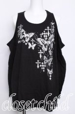 画像1: PEACE NOW / プリントTシャツ  黒 S-26-06-01-013-PU-BL-AS-ZS (1)