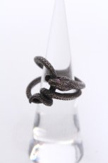 画像1: BLACK BOOTS / SNAKE LINK リング 8 シルバー S-26-06-02-1001-PU-AC-AS-ZS (1)