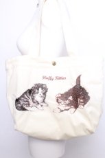 画像2: PINK HOUSE / キティーズ・ブラザーズ刺繍スエードバッグ F アイボリー S-26-06-02-1046-LO-BG-SZ-ZS (2)