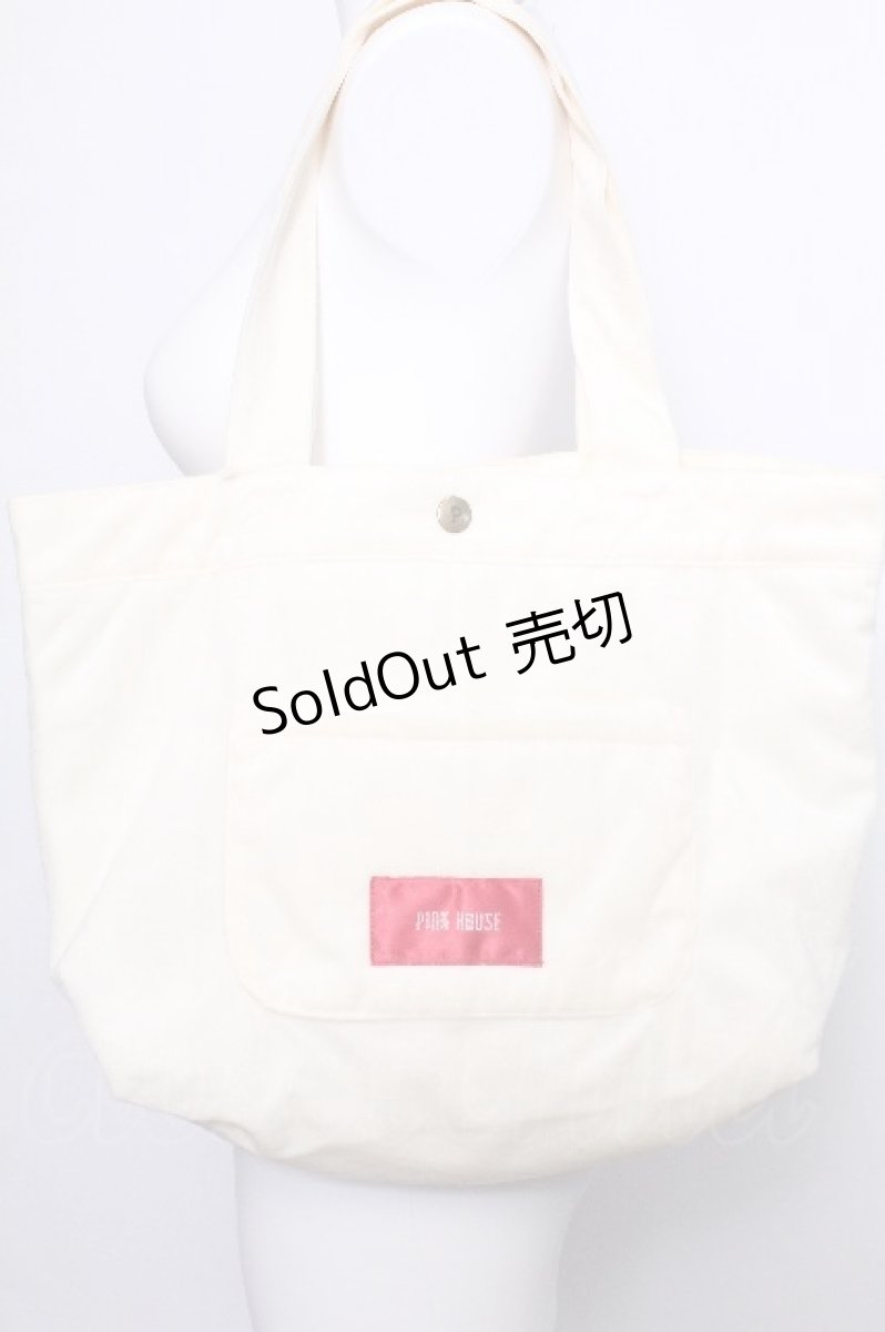 画像3: PINK HOUSE / キティーズ・ブラザーズ刺繍スエードバッグ F アイボリー S-26-06-02-1046-LO-BG-SZ-ZS (3)