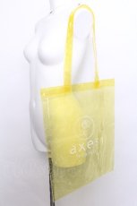 画像1: axes femme / ビニールトートバッグ  イエロー S-26-06-02-1047-AX-BG-HR-ZS (1)