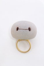画像1: Q-pot. / ベイマックス/大福リング  白 S-26-06-02-1007-QP-AC-HR-ZS (1)