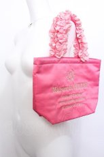 画像1: Maison de FLEUR / ピンクマニアフリルハンドルトートMバッグ  ピンク S-26-06-02-1049-LO-BG-AS-ZS (1)