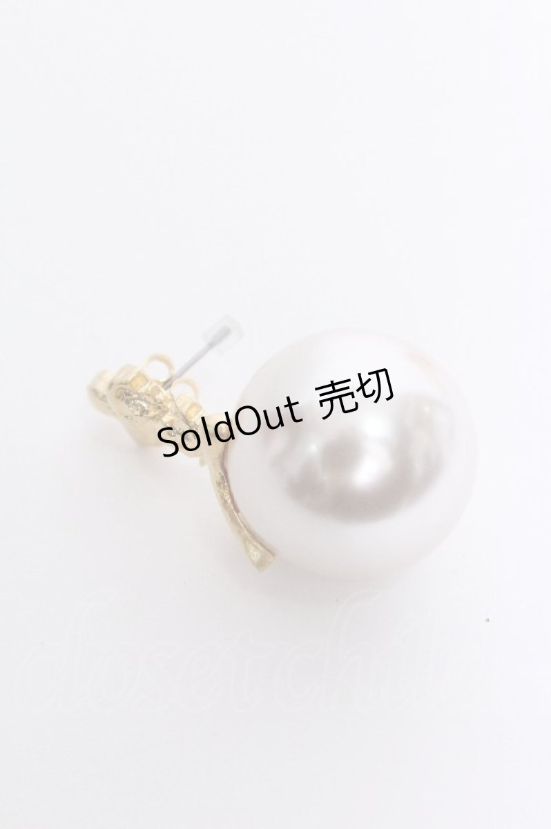 画像3: Q-pot. / リトルマーメイド/パールピアス  白 S-26-06-02-1016-QP-OP-HR-ZS (3)