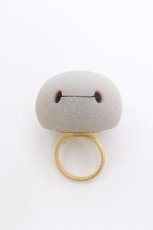画像1: Q-pot. / ベイマックス/大福リング  白 S-26-06-02-1004-QP-AC-AS-ZS (1)