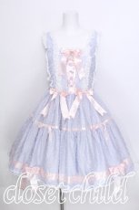 画像1: BABY,THE STARS SHINE BRIGHT / 小さな子猫のLucy ドットチュールジャンパースカート  ラベンダー S-26-06-03-039-BA-OP-AS-ZS (1)