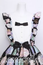 画像3: Angelic Pretty / Memorial Tea Museumジャンパースカート  黒 S-26-06-03-043-AP-OP-AS-ZS (3)