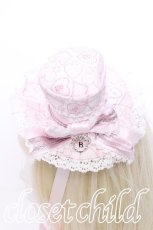 画像3: BABY,THE STARS SHINE BRIGHT / Heart Jewel Parade ミニハット   S-26-06-03-007-BA-AC-AS-ZS (3)
