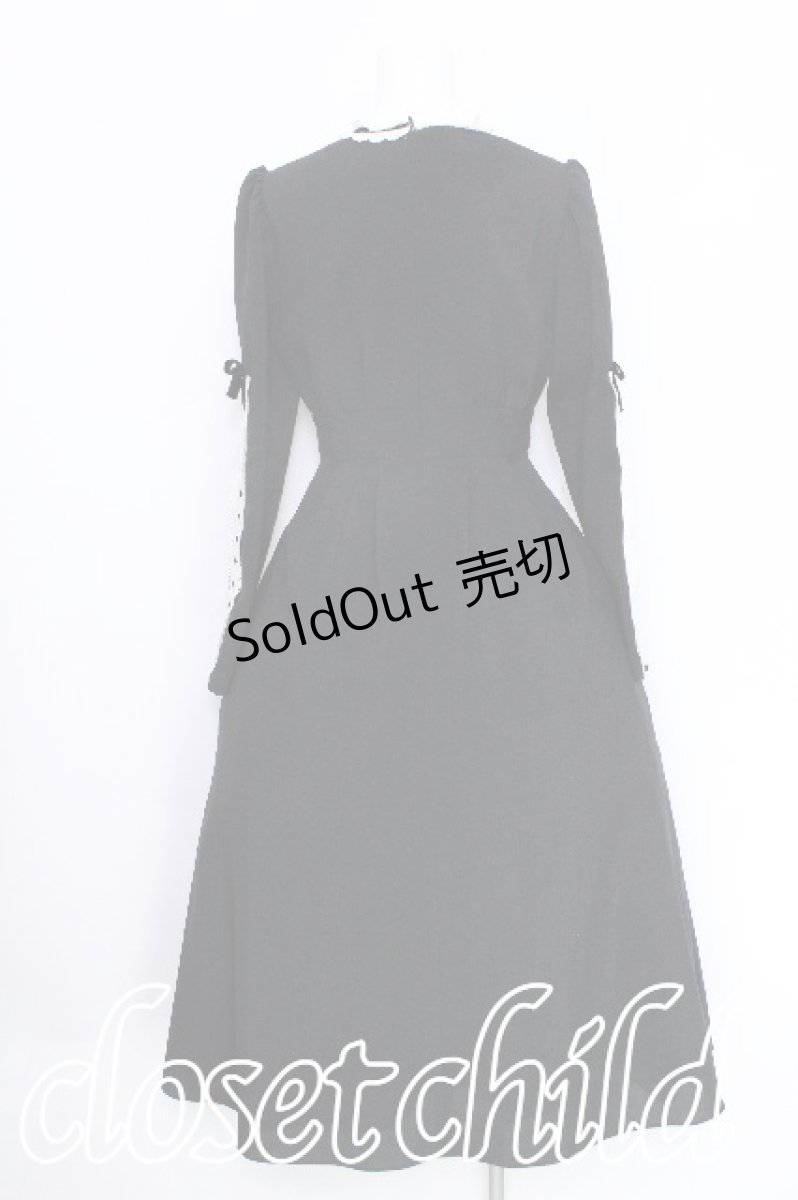 画像2: MILK / ウィドーDRESS  黒 S-26-06-03-049-ML-OP-AS-ZS (2)