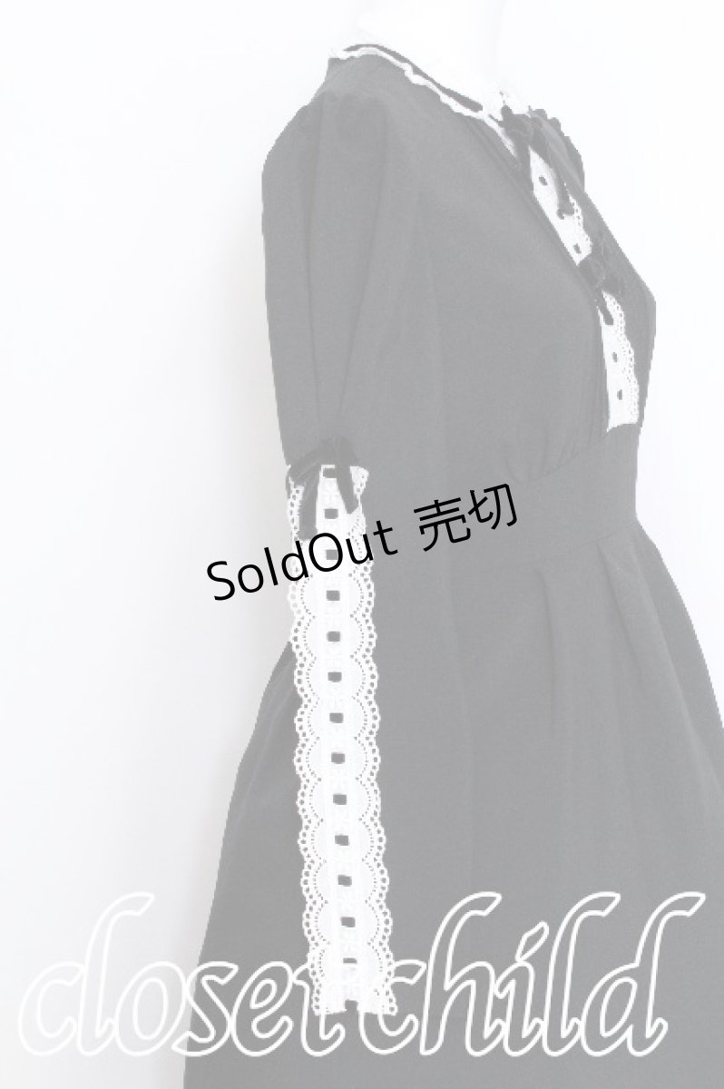 画像4: MILK / ウィドーDRESS  黒 S-26-06-03-049-ML-OP-AS-ZS (4)