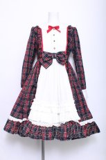 画像1: Angelic Pretty / キャンパスGirl Set  赤 S-26-06-03-1052-AP-OP-AS-ZS (1)