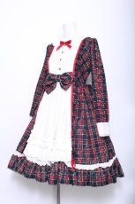 画像4: Angelic Pretty / キャンパスGirl Set  赤 S-26-06-03-1052-AP-OP-AS-ZS (4)
