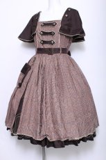 画像4: metamorphose / 乙女探偵ポケット付きジャンパースカート  ベージュ S-26-06-03-1053-ME-OP-AS-ZS (4)