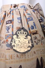 画像6: ALICE and the PIRATES / EGYPTIAN CHRIS〜壁画に隠されたMystery〜柄スカート  ベージュ S-26-06-03-1058-PA-OP-AS-ZS (6)