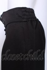 画像6: axes femme / 花刺繍入りワイドパンツ  黒 S-26-06-03-1060-AX-PA-HR-ZS (6)