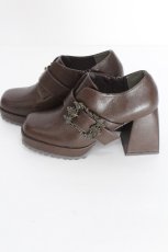 画像3: axes femme POETIQUE / バックルベルトシューズ L ブラウン S-26-06-03-1003-AX-SH-AS-ZS (3)