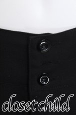 画像4: PEACE NOW / バックフリルパンツ  黒 S-26-06-03-058-PU-PA-HR-ZS (4)