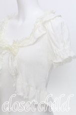 画像3: BABY,THE STARS SHINE BRIGHT / チェリーパターンメッシュボレロ  オフ S-26-06-03-015-BA-TO-HR-ZS (3)