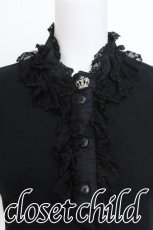 画像3: Angelic Pretty / クラシカルアレンジカットカーディガン  黒 S-26-06-03-024-AP-TO-HR-ZS (3)