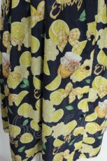 画像5: Emily Temple cute / Sunny Honey Lemon ロングワンピース  ネイビー S-26-06-04-037-ET-OP-HR-ZS (5)