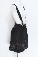 画像3: Amavel / サスペンダー付きショートパンツ  黒 S-26-06-04-059-CA-PA-AS-ZS (3)