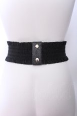 画像3: axes femme / レースアップゴムベルト   S-26-06-04-013-AX-BL-HR-ZS (3)