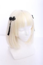 画像1: LOLITA / チャイナクリップ  黒 S-26-06-04-002-LO-JA-HR-ZS (1)