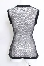 画像3: SEXY DYNAMITE LONDON / メッシュカットソー  黒 S-26-06-05-026-PU-TO-HR-ZS (3)
