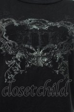 画像5: Rozen Kavalier / プリントカットソー  黒 S-26-06-05-036-OO-TO-HR-ZS (5)