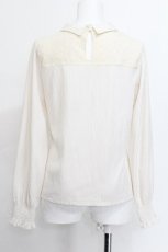 画像3: axes femme / チェーン付カットアウトプルオーバー  オフ S-26-06-05-006-AX-TO-AS-ZS (3)