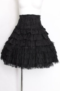 BPN ブラックピースナウ黒レーススカート BLACK PEACE NOW（ブラックピースナウ）の古着 ゴス美品！ (Page 1)