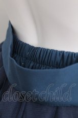画像4: axes femme POETIQUE / バックフリルチュールスカート  ブルー S-26-06-05-060-AX-SK-HR-ZS (4)