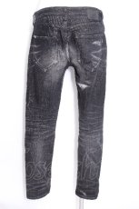 画像3: CIVARIZE / スパンコールリメイク加工スキニーデニムパンツ 42 ブラックデニム S-26-06-05-063-PU-PA-AS-ZS (3)