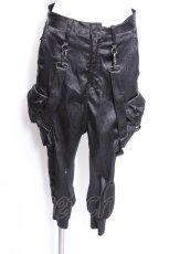 画像1: CIVARIZE / Meteorサテンサルエルカーゴパンツ 44 黒 S-26-06-05-064-PU-PA-AS-ZS (1)