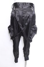 画像3: CIVARIZE / Meteorサテンサルエルカーゴパンツ 44 黒 S-26-06-05-064-PU-PA-AS-ZS (3)