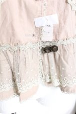 画像4: axes femme / レースMiXワークジャケット  ベージュ S-26-06-06-038-AX-TO-HR-ZS (4)