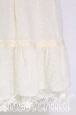 画像4: axes femme / レースシャーリングワンピース  オフ S-26-06-06-042-AX-OP-AS-ZS (4)