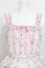 画像3: Angelic Pretty / Secret Daisy Gardenジャンパースカート  ピンク S-26-06-06-044-AP-OP-AS-ZS (3)