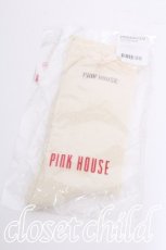 画像1: PINK HOUSE / ロゴソックス  オフ S-26-06-06-008-LO-ZA-AS-ZS (1)