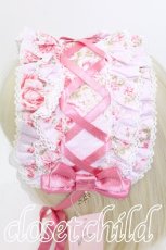 画像2: metamorphose / シャーロットレースアップヘッドドレス  ピンク S-26-06-06-010-ME-AC-HR-ZS (2)