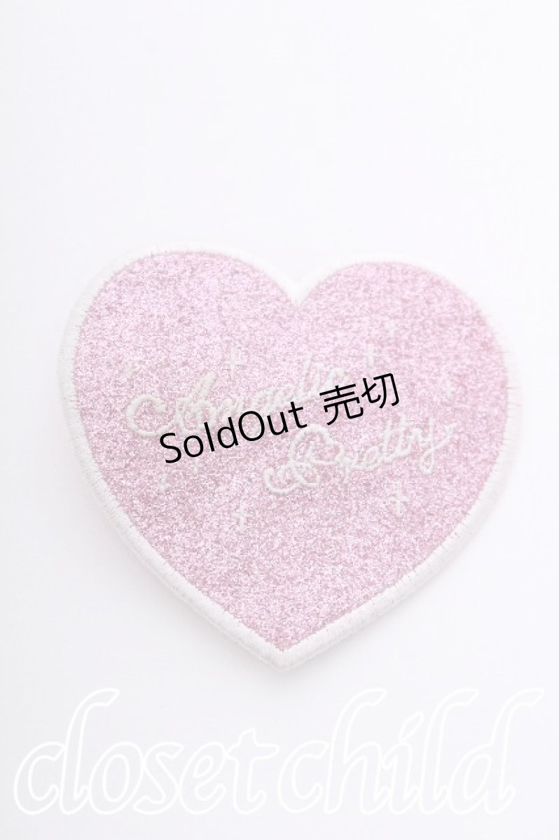 画像1: Angelic Pretty / Love Heartラメクリップ  ピンク S-26-06-06-003-AP-ZA-AS-ZS (1)