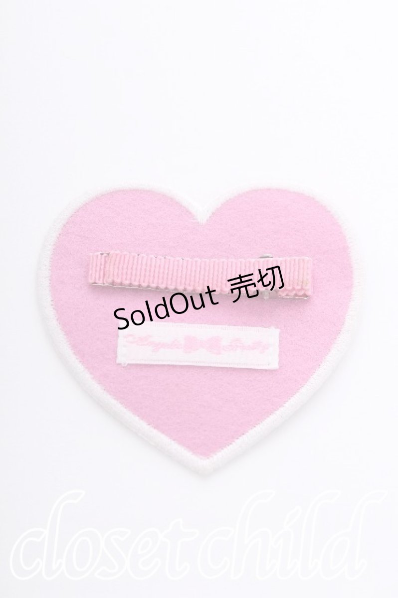 画像2: Angelic Pretty / Love Heartラメクリップ  ピンク S-26-06-06-003-AP-ZA-AS-ZS (2)