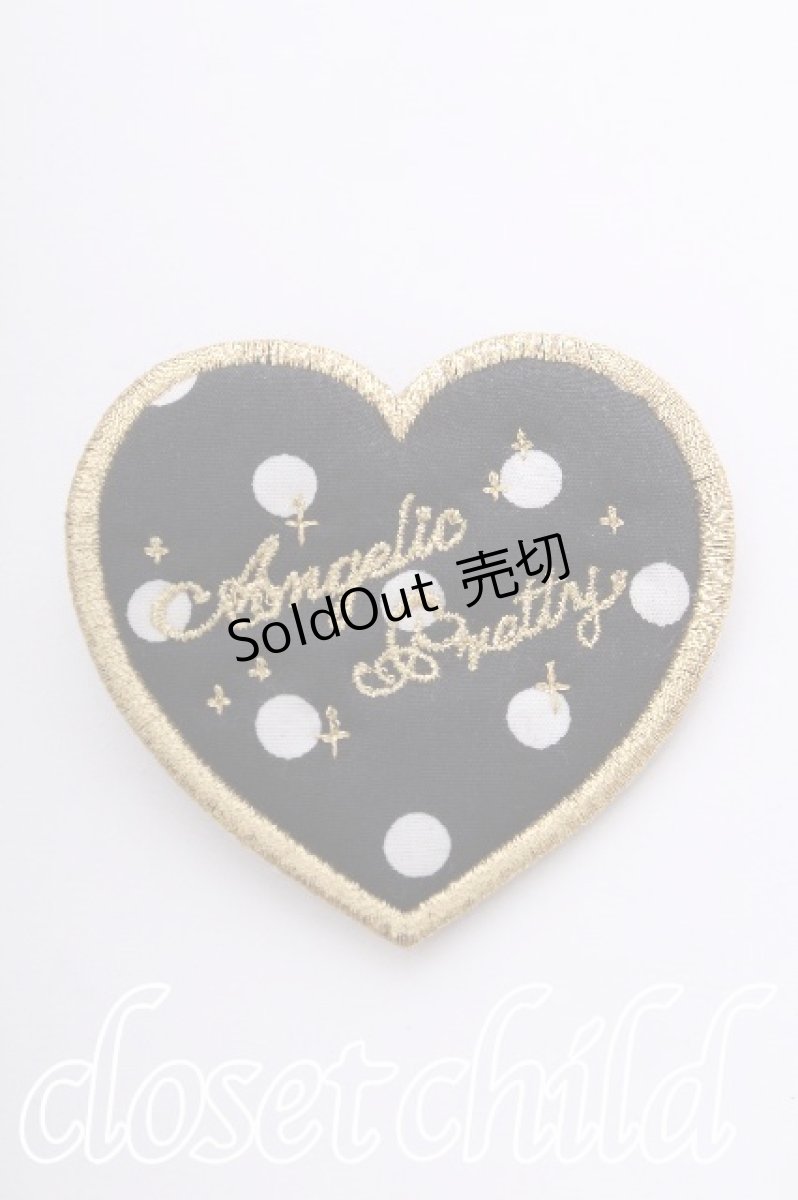 画像1: Angelic Pretty / Love Heartドットクリップ  黒 S-26-06-06-004-AP-AC-AS-ZS (1)