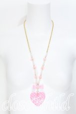画像1: Angelic Pretty / Lovelyギンガムネックレス  ピンク S-26-06-06-028-AP-AC-AS-ZS (1)