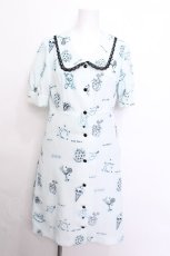 画像1: MILK / Petit tattooワンピース  サックス S-26-06-07-031-ML-OP-AS-ZS (1)