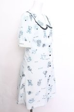 画像3: MILK / Petit tattooワンピース  サックス S-26-06-07-031-ML-OP-AS-ZS (3)
