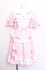 画像1: BABY,THE STARS SHINE BRIGHT / Lovely hearty fairy-tale ワンピース  ピンク S-26-06-07-032-BA-OP-AS-ZS (1)