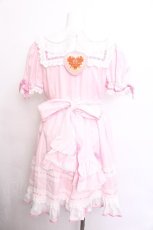画像2: BABY,THE STARS SHINE BRIGHT / Lovely hearty fairy-tale ワンピース  ピンク S-26-06-07-032-BA-OP-AS-ZS (2)