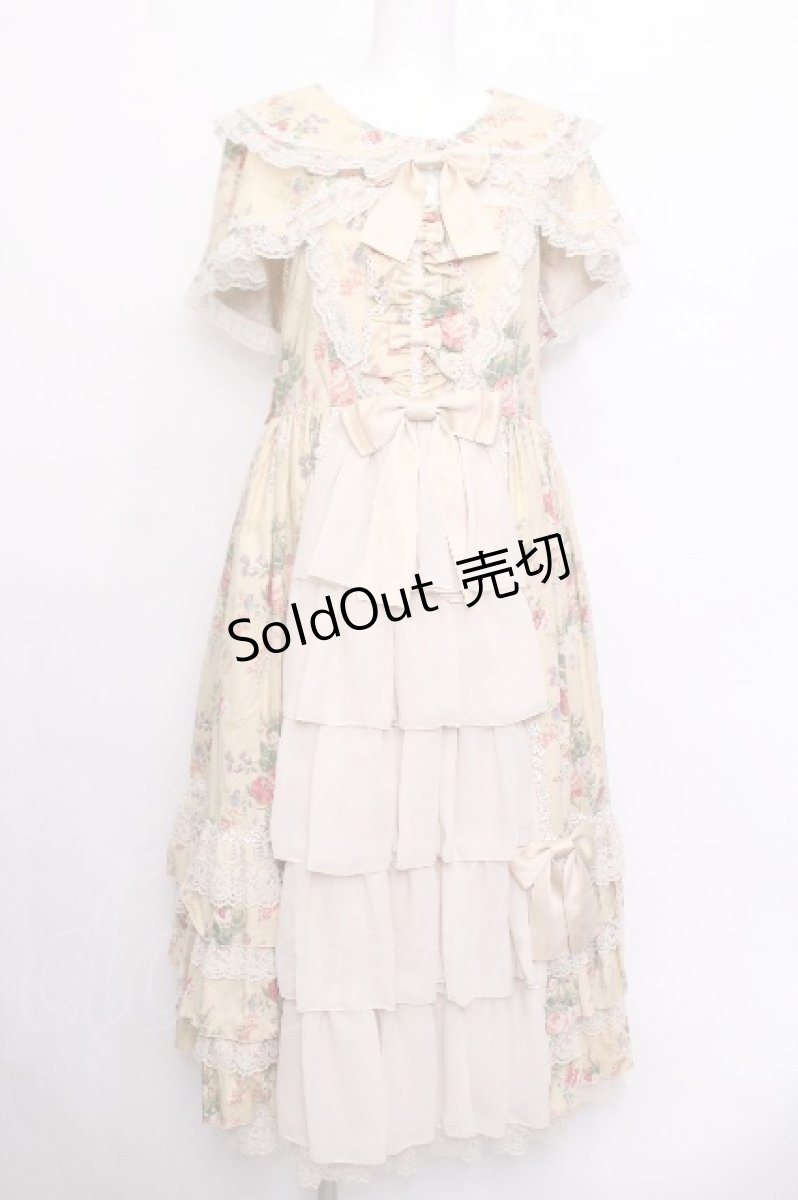 画像1: metamorphose / Clara Doll ケープ付きジャンパースカート プラスサイズ オフ S-26-06-07-033-ME-OP-AS-ZS (1)