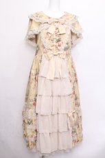 画像1: metamorphose / Clara Doll ケープ付きジャンパースカート プラスサイズ オフ S-26-06-07-033-ME-OP-AS-ZS (1)